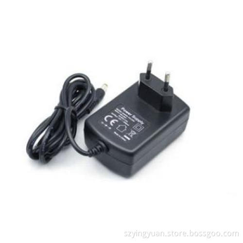 9V, 12v, 7.5V, 6V, 10V wall mounted plug in Eu, UK, US power adapter